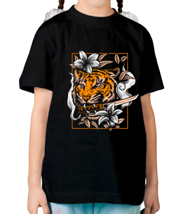 Детская футболка тигр