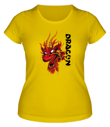 Женская футболка DRAGON