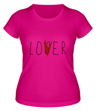 Женская футболка LOVER ОНО