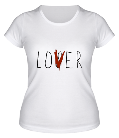 Женская футболка LOVER ОНО