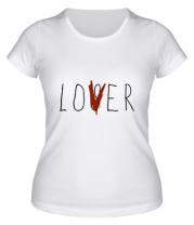 Женская футболка LOVER ОНО фото