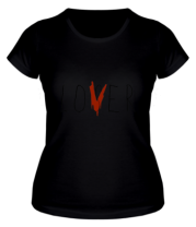 Женская футболка LOVER ОНО фото