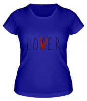 Женская футболка LOVER ОНО фото