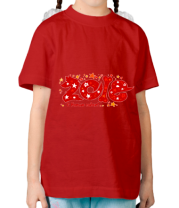 Детская футболка Новый год 2018 фото