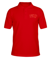 Мужская футболка поло Новый год 2018 фото