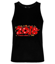 Мужская майка Новый год 2018 фото