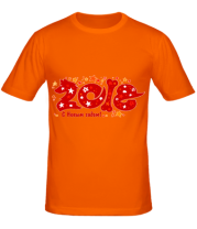 Мужская футболка Новый год 2018 фото