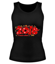 Женская майка борцовка Новый год 2018 фото