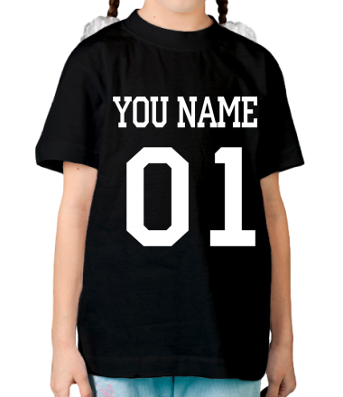 Детская футболка С именем