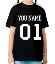 Детская футболка С именем фото