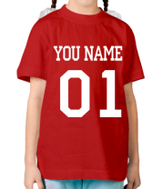 Детская футболка С именем фото