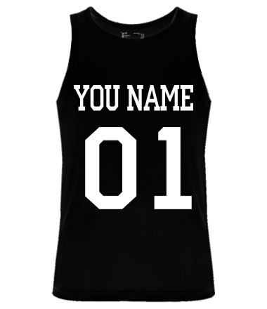 Мужская майка С именем