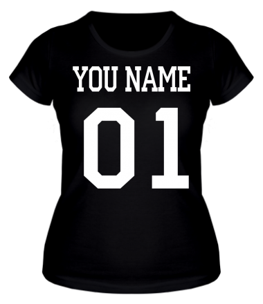 Женская футболка С именем