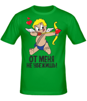 Мужская футболка От любви не убежишь                                                                                           фото