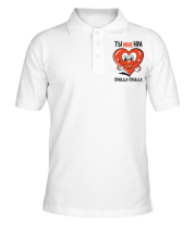 Мужская футболка поло Нравишься                                                                                     фото