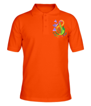 Мужская футболка поло С праздником фото