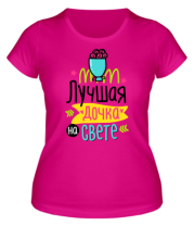 Женская футболка Лучшая дочь фото
