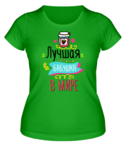 Женская футболка Лучшая в мире бабушка фото