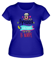 Женская футболка Лучшая в мире бабушка фото