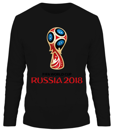 Мужская футболка длинный рукав Чемпионат 2018