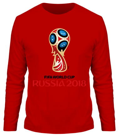 Мужская футболка длинный рукав Чемпионат 2018