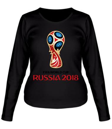 Женская футболка длинный рукав Чемпионат 2018