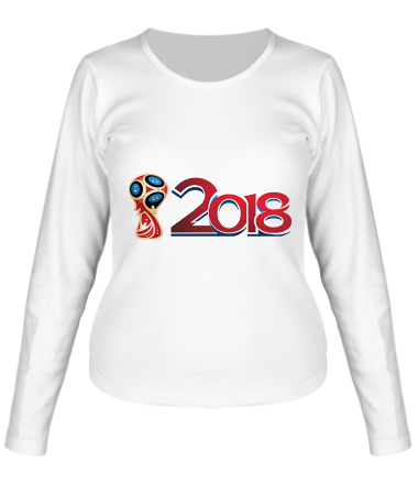 Женская футболка длинный рукав Чемпионат 2018