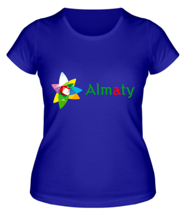 Женская футболка Алмата