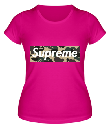 Женская футболка Supreme