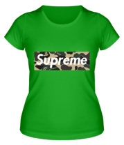 Женская футболка Supreme фото
