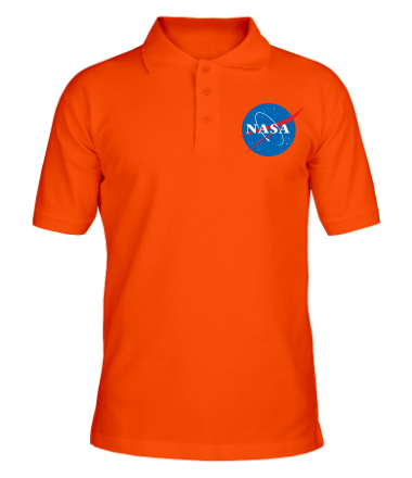Мужская футболка поло NASA