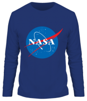 Мужская футболка длинный рукав NASA фото