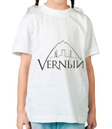 Детская футболка Верный логотип