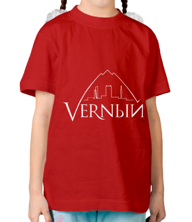 Детская футболка Верный логотип