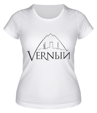 Женская футболка Верный логотип