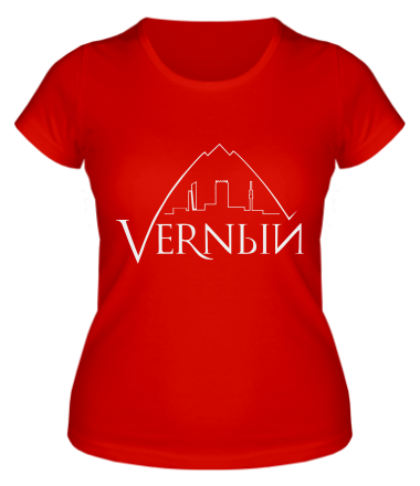 Женская футболка Верный логотип