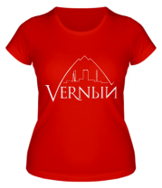 Женская футболка Верный логотип фото