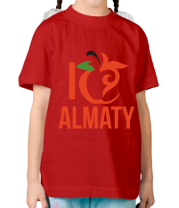 Детская футболка ALMATY фото