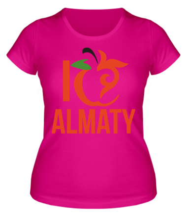 Женская футболка ALMATY