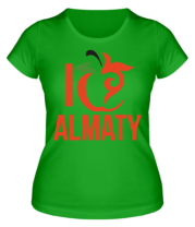 Женская футболка ALMATY фото