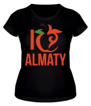 Женская футболка ALMATY фото