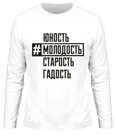 Мужская футболка длинный рукав Астана