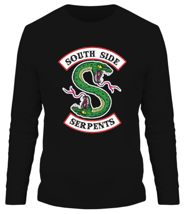 Мужская футболка длинный рукав South Side Serpents