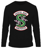Мужская футболка длинный рукав South Side Serpents фото