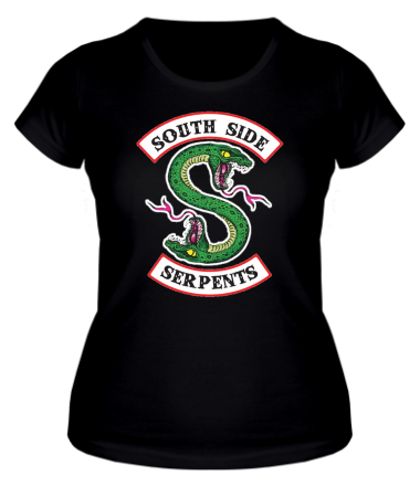 Женская футболка South Side Serpents