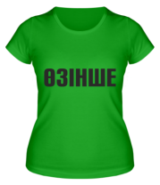 Женская футболка Озинше фото