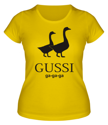 Женская футболка GUSSI