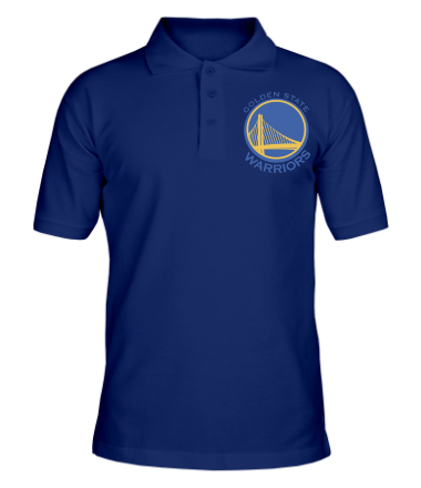 Мужская футболка поло Golden State Warriors Logo