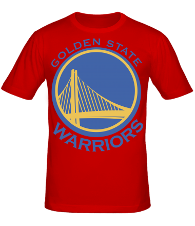 Мужская футболка Golden State Warriors Logo