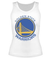 Женская майка борцовка Golden State Warriors Logo фото